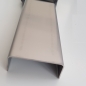 Preview: Edelstahl U-Profil V2A blank 2mm Einfassprofil