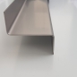Preview: Z-Profil aus V2A Edelstahl blank 1,5mm stark