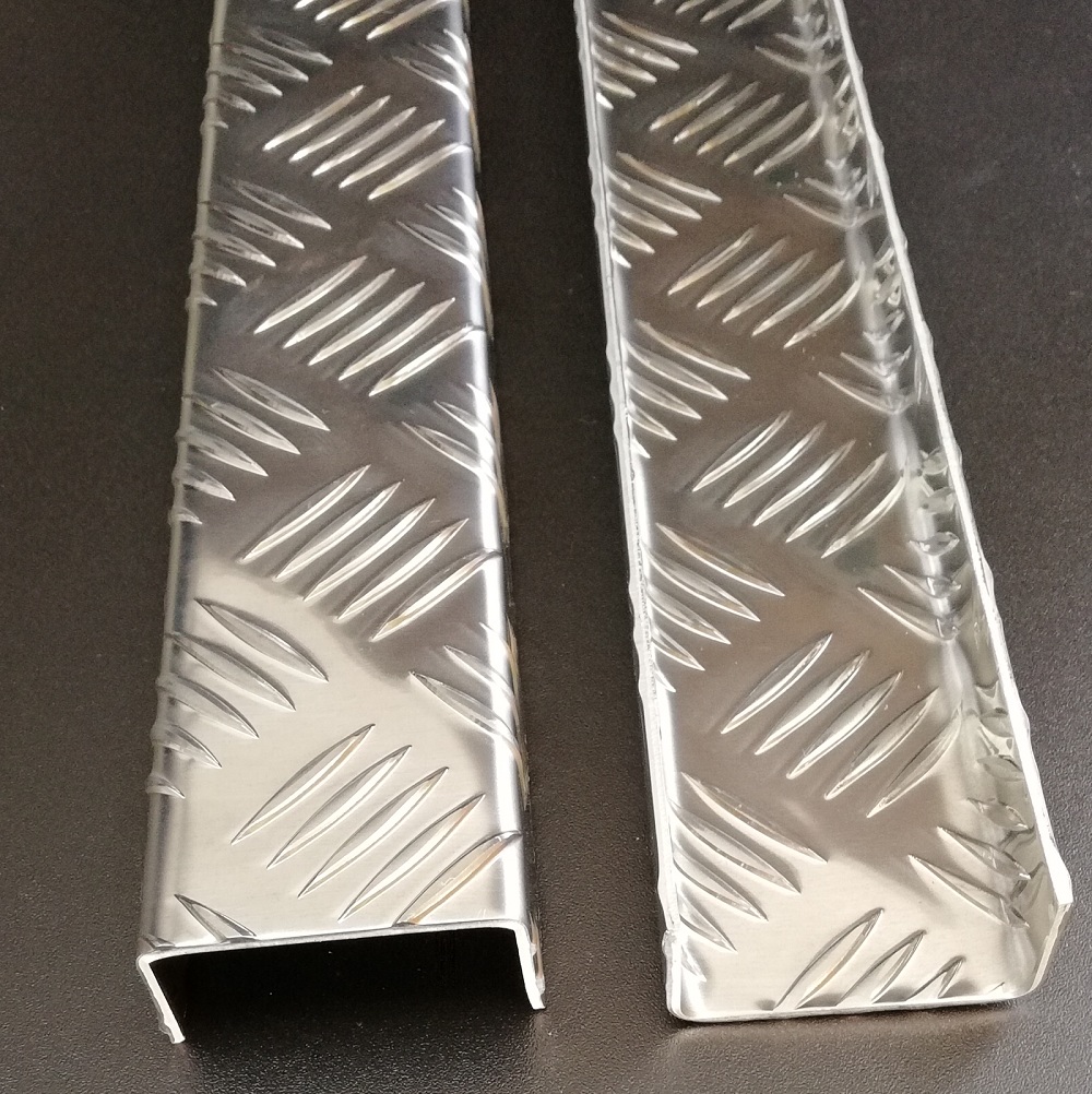 Aluminium Riffelblech Duett 2,5/4,0mm stark