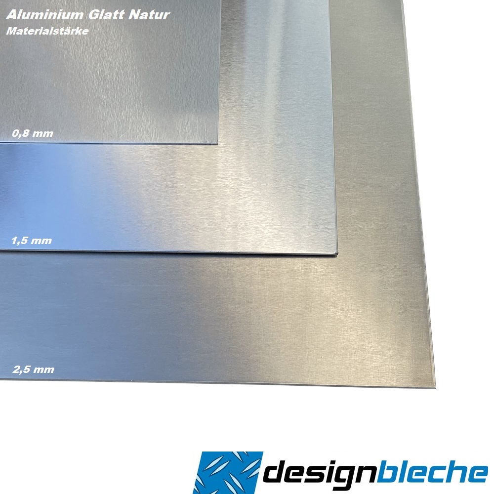 SG Designbleche GmbH - Onlineshop - Aluminium Glattblech 1,5mm stark