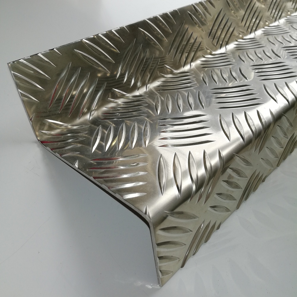 Alu Riffelblech 5/6,5mm Aluminium Blech Quintett Warzenblech Tränenblech Zuschnitt Wunschmaß möglich 100x100mm 