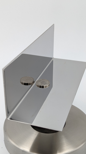 L-Profil hochglanzpoliert 1,0 mm stark Super-Mirror